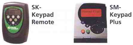 SK- Keypad Remote and SM- Keypad Plus