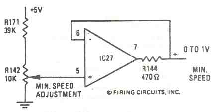 FIGURE 5. 1679/1681 DC MOTOR CONTROL. MINIMUM SPEED CIRCUIT