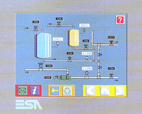 Control Techniques Commander SE Operator Interface Unit Touch Screen.
