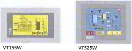 Commander SK Human Machine Interface (HMI) VT155W and VT525W.