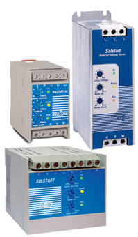 Solcon SOLSTART Miniature Soft Starter For AC Motors 4-37KW, 220-600V