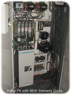 Retro-Fit with New Siemens Drive.