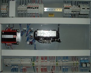Frontier Drilling DC (SCR) Drive Control Panel.