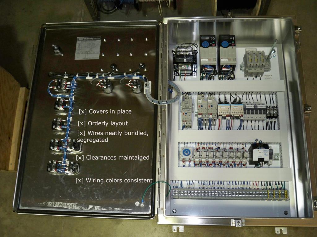 Two-drive panel displaying quality workmanship