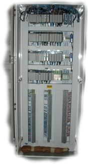 Custom PLC (Programmable Logic Controller) manufactured by Joliet Technologies.