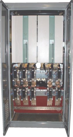 Frontier Drilling DC Variable Speed Drive Cabinet. Go to Recent Projects page.